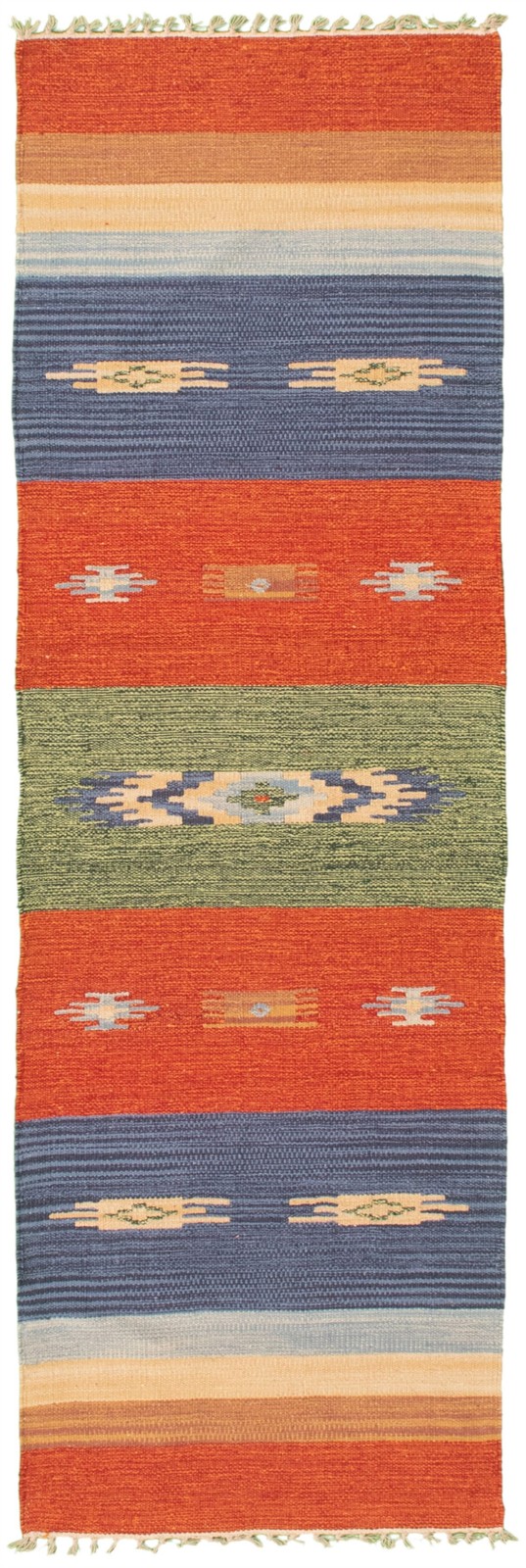 Vintage 2'0" x 6'8" Traditional Wool Hand Woven Oriental Area Rug gallery