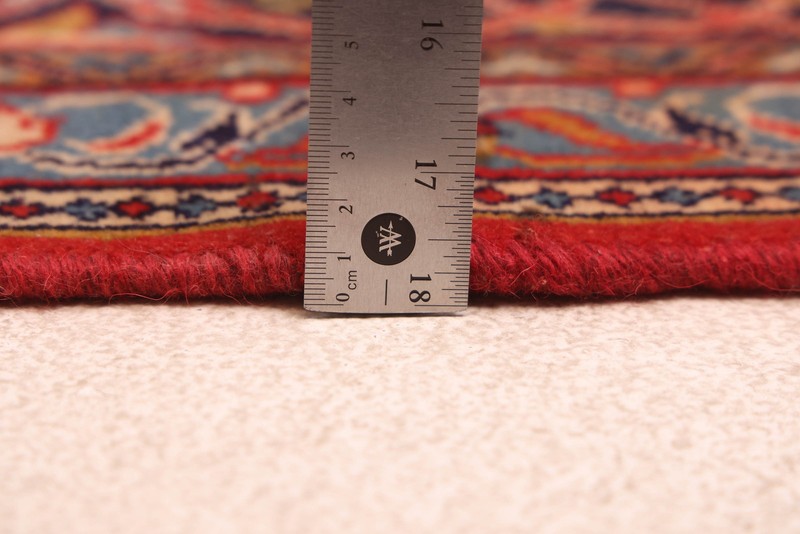 Vintage 7'9" x 11'0" Traditional Hand Knotted Vegetable Dye Wool Area Rug gallery