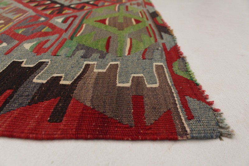 Vintage Hand Woven Area Rug 5'0" x 9'10" Traditional Wool Oriental Carpet gallery