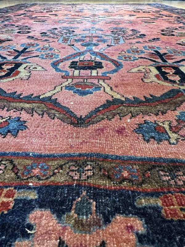 Fantastic Handmade Antique Mohajeren Sarouk Rug C.1900 Amazing Condition 6’5x4’3 gallery