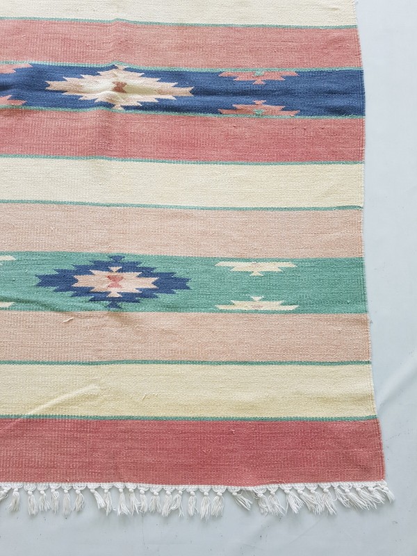 Vintage Handmade Traditional Beautiful Turkish Kilim Floor Rug Carpet 176x113 cm gallery