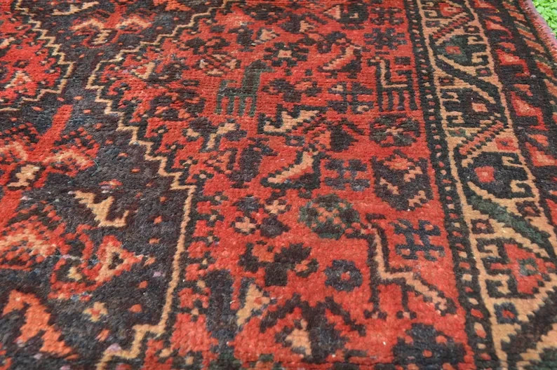 COLLECTORS' ITEM Beautiful Antique Shirvan Caucasian Daghistan Carpet gallery