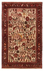 Vintage 2’6″ x 4’1″ Traditional Hand Knotted Vegetable Dye Wool Area Rug