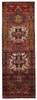 Vintage Hand-knotted Runner Rug 3'7" x 10'10" Traditional Oriental Wool Carpet gallery