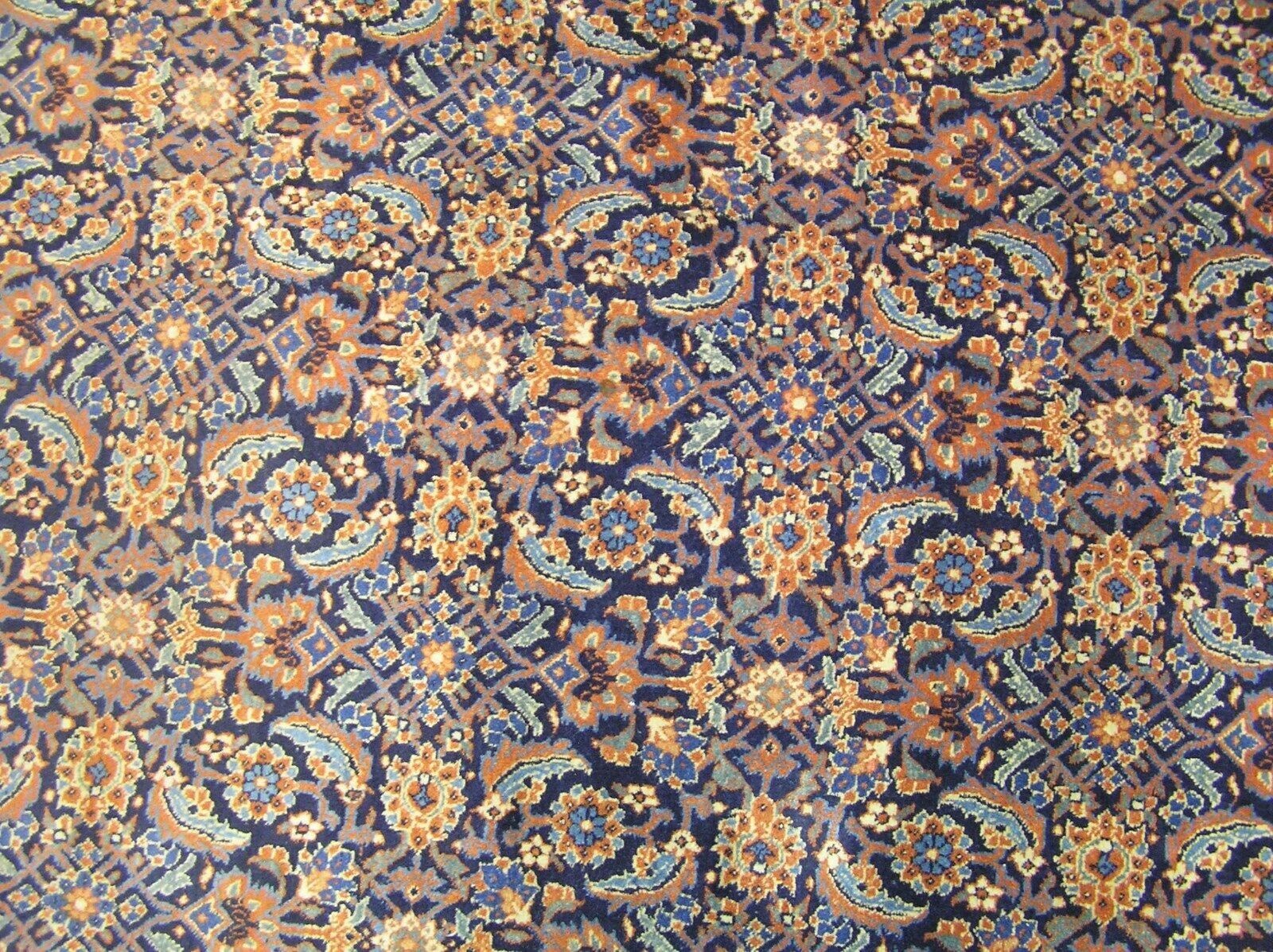 Antique Oriental rugs hand knotted wool 9x12 Carpet Circa 1890s gallery