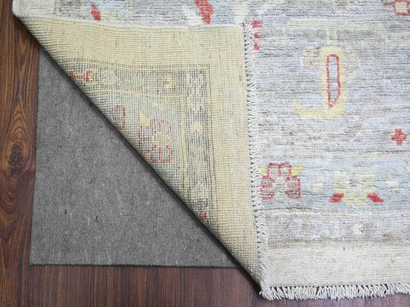 13'10"x19' Ivory, Natural Dyes Oushak with Soft Colors, Pure Wool Hand Knotted gallery