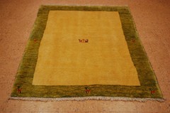 OLD,ANTIQUE CAUCASIAN UNUSUAL ANIMAL DESIGN KAZAK,SHIRVAN STYLE RUG 4’1″ X 5’6″