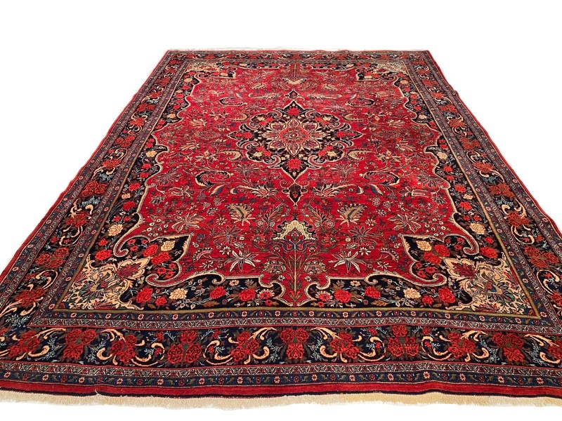 Antique Hand-Knotted 9'x12'5" gallery