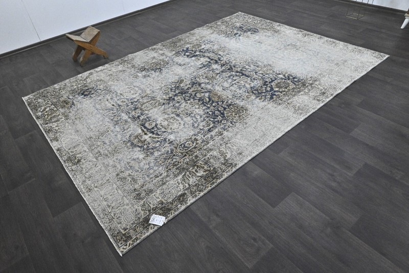 Oushak Turkish Vintage Rug 6x9 Kilim Rug Anatolian Handmade Boho Decor BEIGE gallery