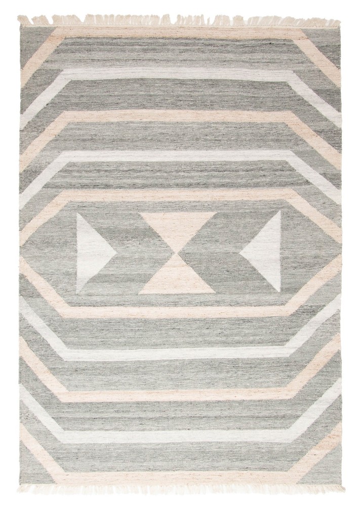 Vintage Hand Woven Area Rug 5'5" x 7'10" Traditional Wool Oriental Carpet