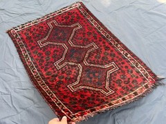Antique Turkish Hand Knotted Tribal Rug 2’9 x 3’10 – Persian Style Wool Area Rug