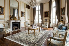 Luxury Caucasian Oriental Rug 14×19 Hand-Knotted Wool – Ivory Collector Heirloom