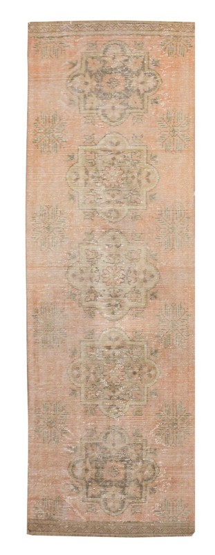 Runner Rug, Antique Rug, 3 x 10'8 feet, Oushak Rug, Vintage Rug,Turkish Rug gallery