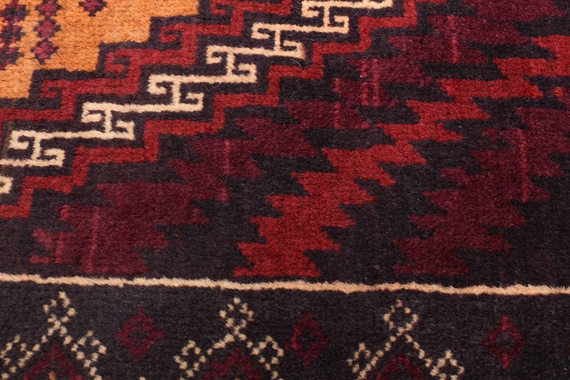Vintage Hand-Knotted Area Rug 2'11" x 4'7" Traditional Oriental Wool Carpet gallery