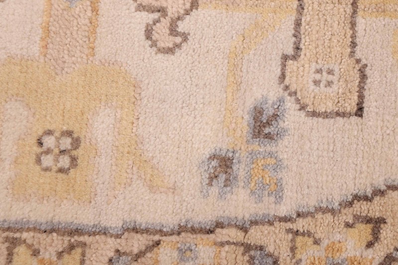 Vintage 7'10" x 8'0" Traditional Hand Knotted Vegetable Dye Wool Area Rug gallery