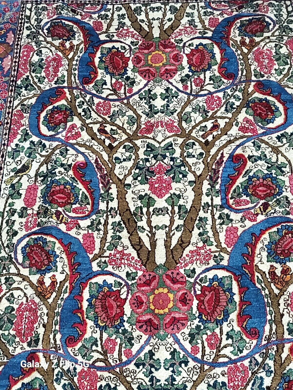 EXCEPTIONAL GENUINE ANTIQUE MIDDLE EASTERN RUG 19TH CENTURY gallery