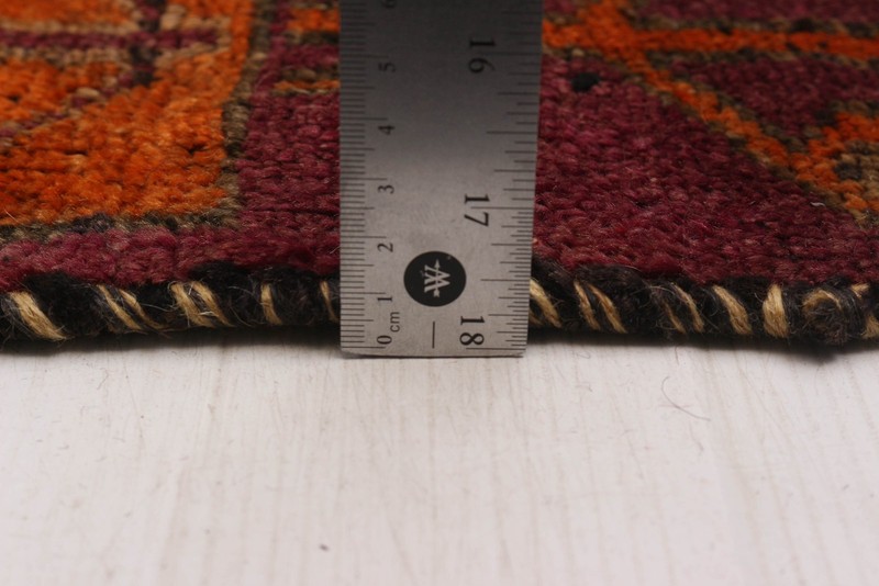 Vintage Hand-Knotted Area Rug 4'8" x 12'6" Traditional Oriental Wool Carpet gallery
