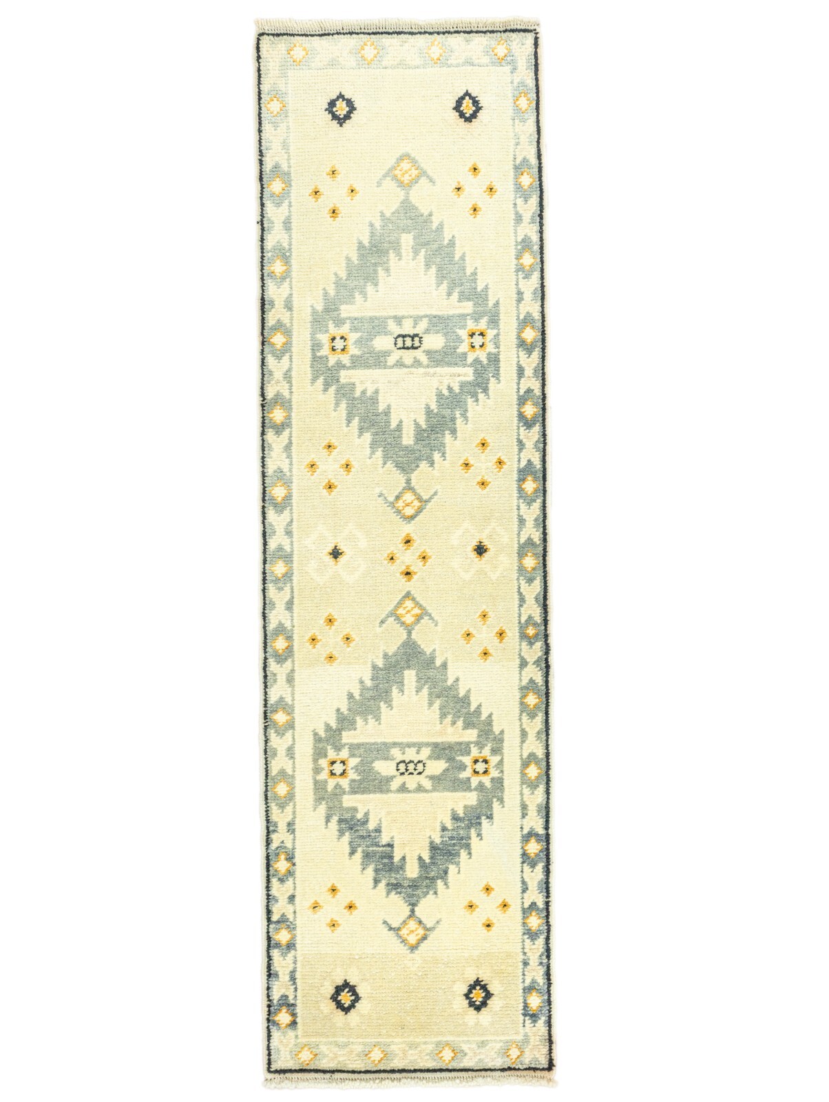 Unique Handmade 1.9.x6.5 ft Turkish Oushak Muted Kitchen Hallway Entry Runner gallery