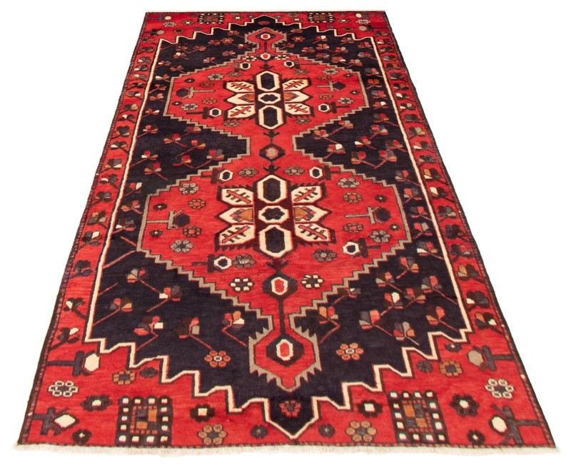 Traditional Vintage Hand-Knotted Area Rug 4'9" x 9'1" Oriental Wool Carpet gallery