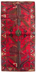 Vintage Traditional Hand-Knotted Area Rug 2’11” x 6’4″ Oriental Wool Carpet