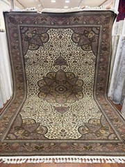 Hand Knotted Turkish Rug 8×12 Ft Authentic Vintage Oriental Wool Area Rug