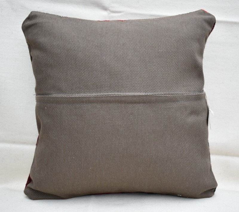 18''x18'' Decorative Handmade Turkish Kilim Pillow Cover Sofa Rug Cushion Cover gallery