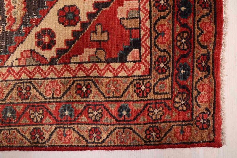 Traditional Vintage Hand-Knotted Area Rug 4'2" x 6'11" Oriental Wool Carpet gallery