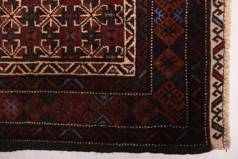 Traditional Vintage Hand-Knotted Area Rug 4'0" x 6'3" Oriental Wool Carpet gallery