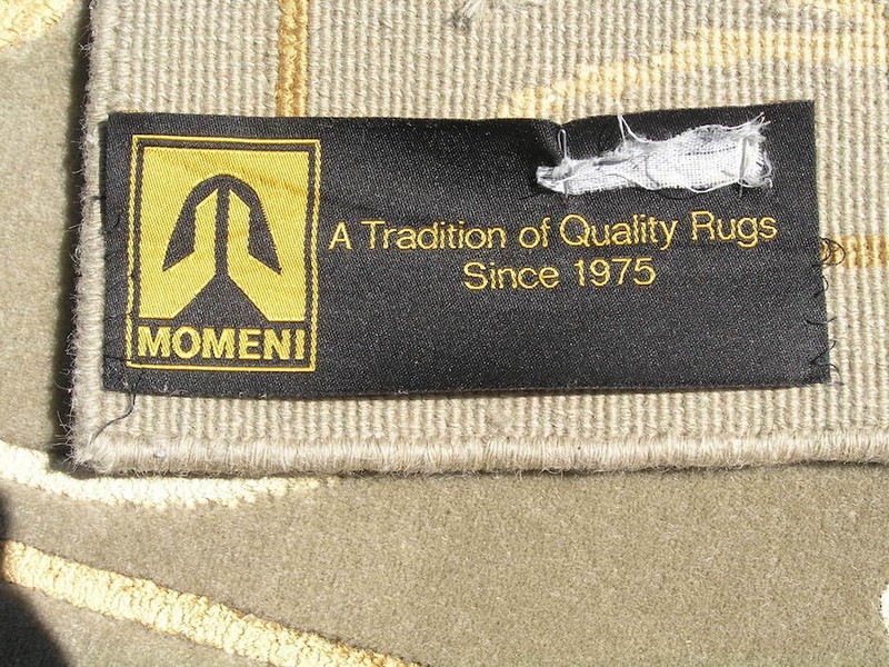 Vintage Hand Woven Momeni Silk and Wool Oriental Rug Runner Arabesque 30x147" gallery
