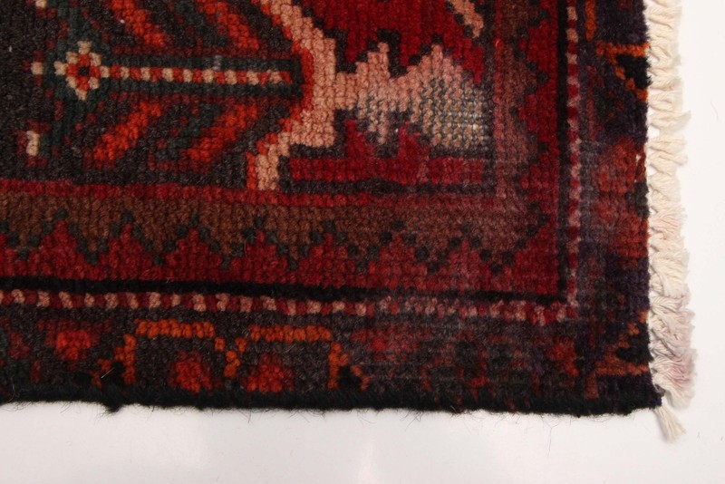 Vintage 3'9" x 6'9" Traditional Hand Knotted Vegetable Dye Wool Area Rug gallery
