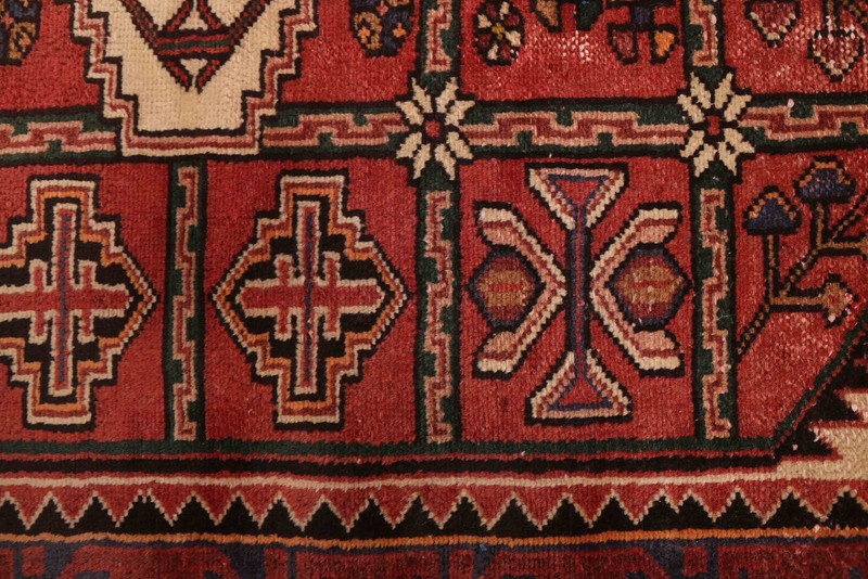 Vintage Hand-Knotted Area Rug 3'3" x 4'8" Traditional Wool Carpet gallery
