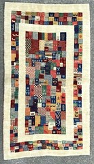 FINE WOOL ABSRACT RUG HAND MADE MODERN PERSIAN WOOL CARPET CLEAN 6’5″ X 3’8″