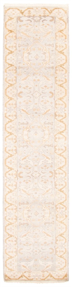 Vintage Hand-knotted Runner Rug 2'6" x 11'8" Traditional Oriental Wool Carpet