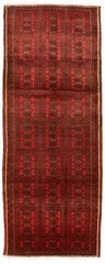 Traditional Vintage Hand-Knotted Oriental Carpet 3’7″ x 9’6″ Wool Area Rug