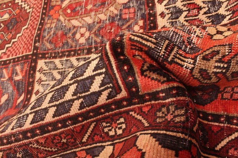 Vintage Hand-Knotted Area Rug 6'3" x 9'11" Traditional Wool Carpet gallery