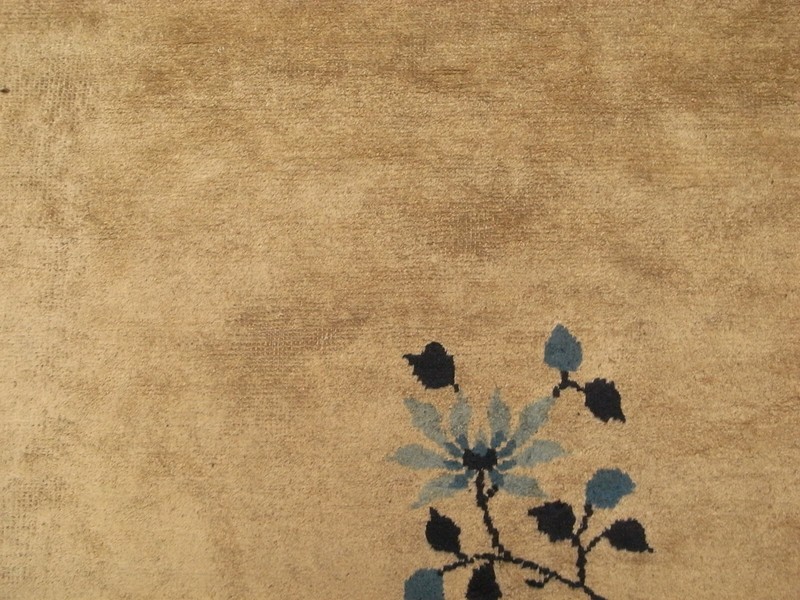 Antique Chinese Peking carpet 12x17ft (11'11" x 17''7) c. 1900 gallery