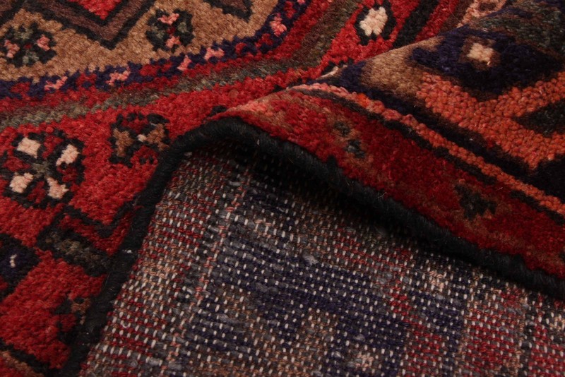 Vintage Hand-knotted Runner Rug 3'6" x 9'10" Traditional Oriental Wool Carpet gallery