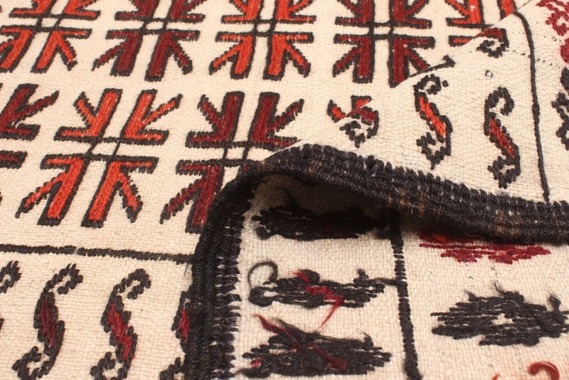 Vintage Hand Woven Area Rug 3'11" x 6'0" Traditional Wool Oriental Carpet gallery