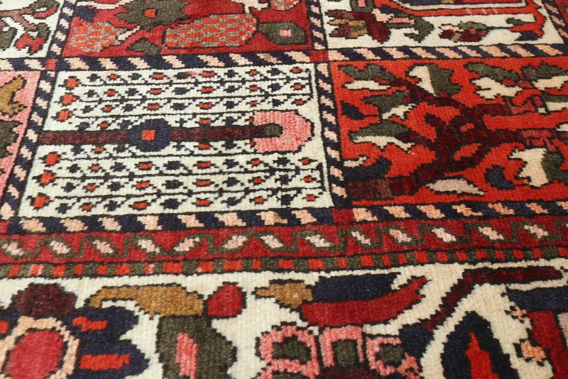 Vintage Oriental Hand-Knotted Carpet 4'10" x 9'2" Traditional Wool Area Rug gallery