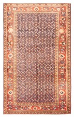 Traditional Vintage Hand-Knotted Area Rug 5’2″ x 8’7″ Oriental Wool Carpet