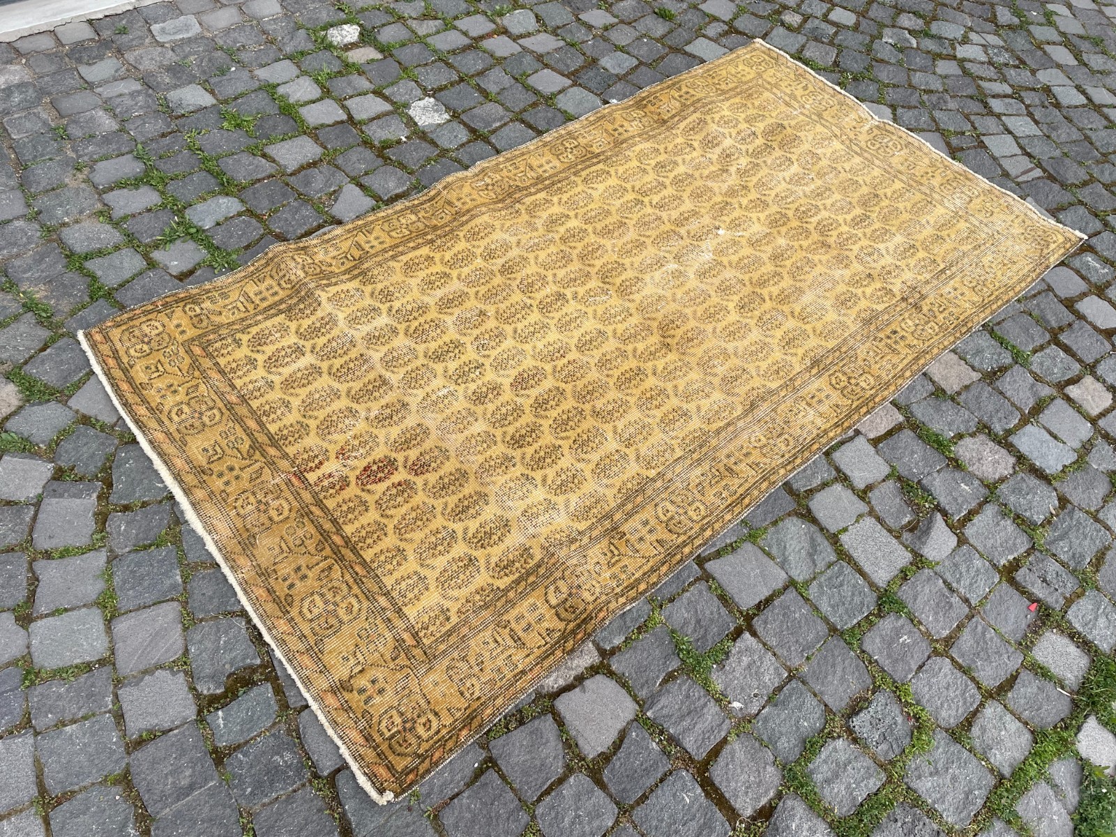 Home Decor Rug, Turkish Vintage Rug, Boho Decor Rug, 3,6 x 6,6 ft gallery