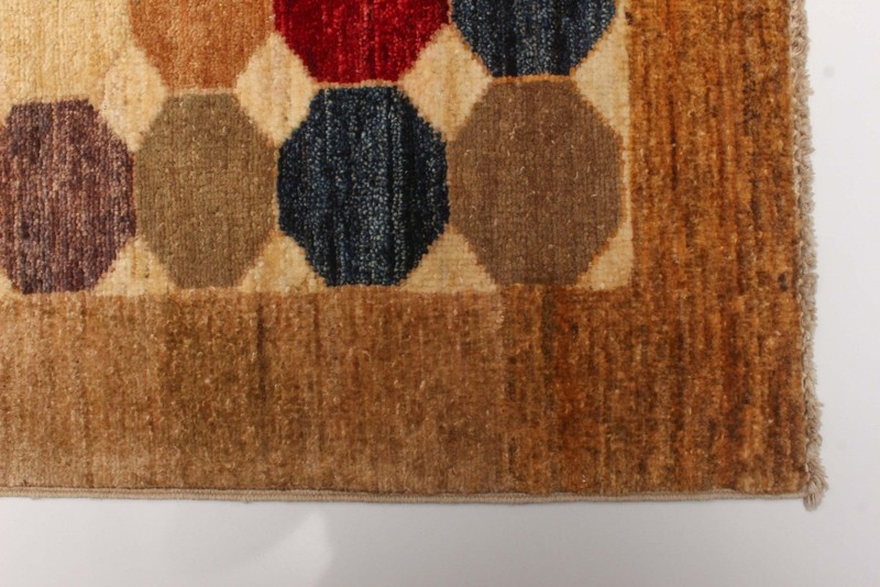 2'3" x 12'4" Vintage Hand-knotted Runner Rug Traditional Oriental Wool Carpet gallery