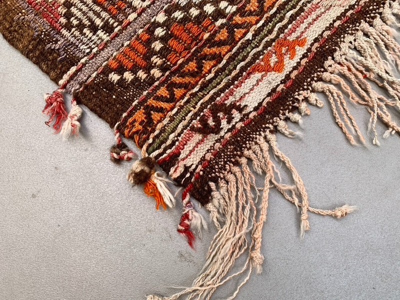 Vintage Turkish Kilim Rug 150x92 cm Wool Kelim, Medium gallery