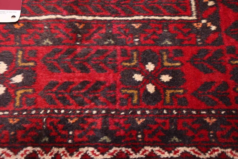 Vintage Hand-knotted Runner Rug 3'1" x 12'8" Traditional Oriental Wool Carpet gallery