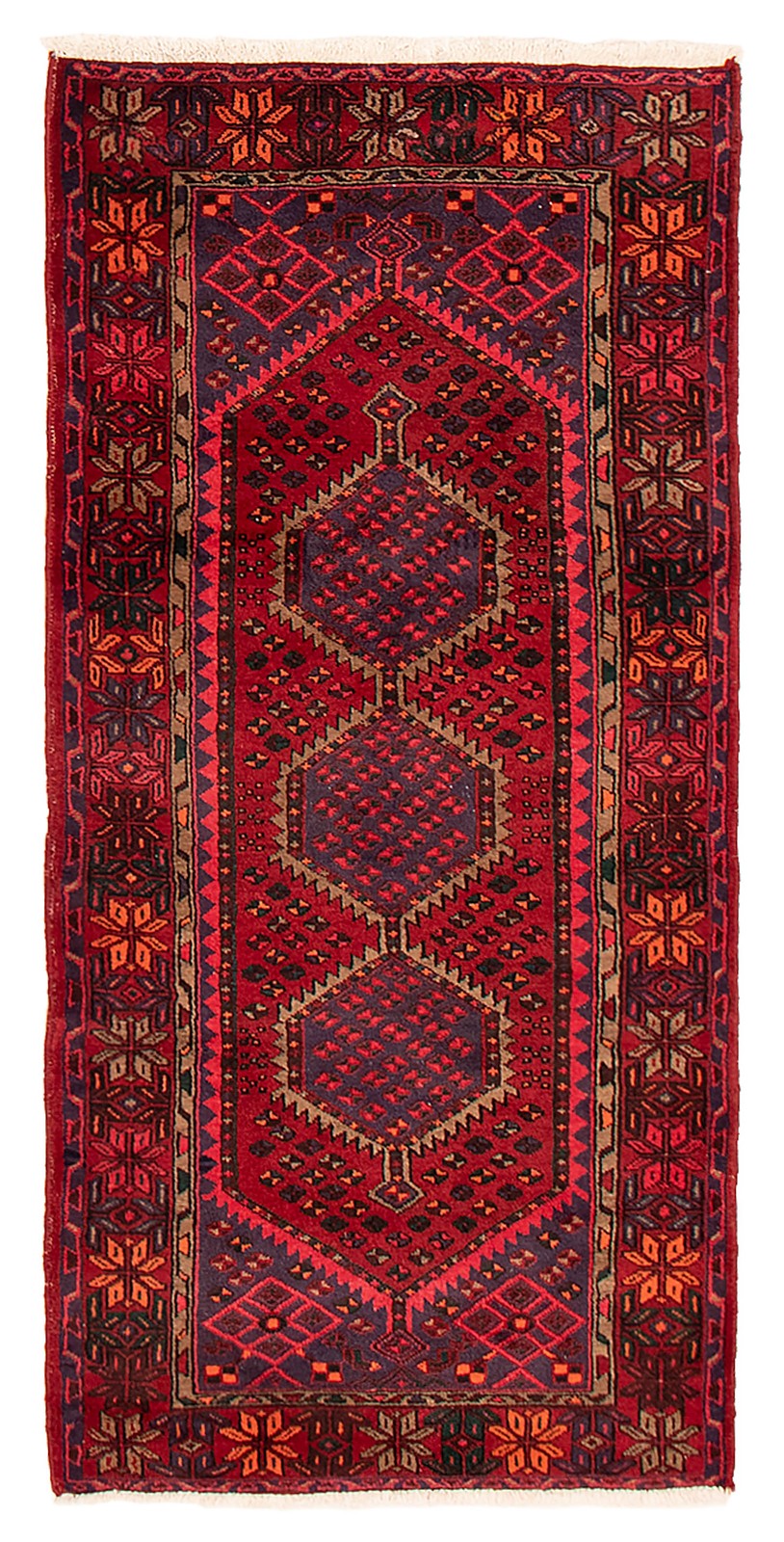 Traditional Vintage Hand-Knotted Area Rug 3'4" x 6'11" Oriental Wool Carpet gallery