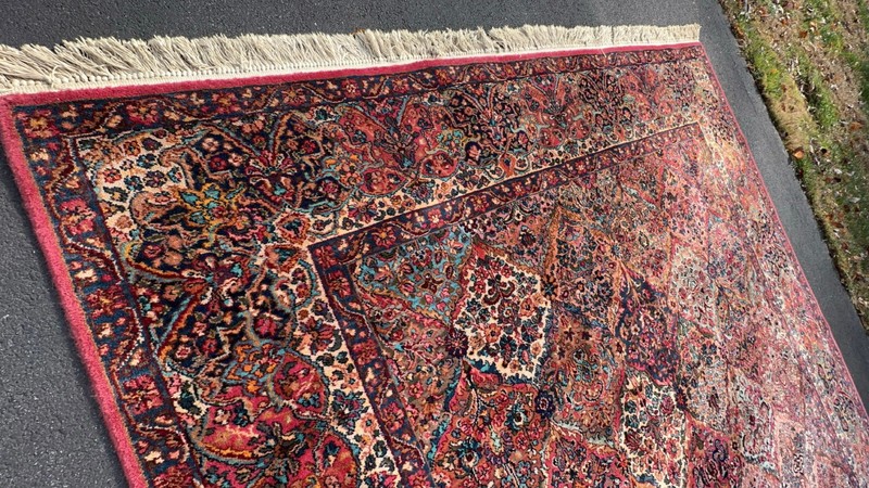 Beautiful Antique American Karastan 717 Kirman Rug 5x6FT gallery