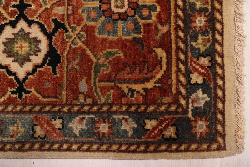 Traditional Vintage Hand-Knotted Area Rug 8'10" x 12'0" Oriental Wool Carpet gallery