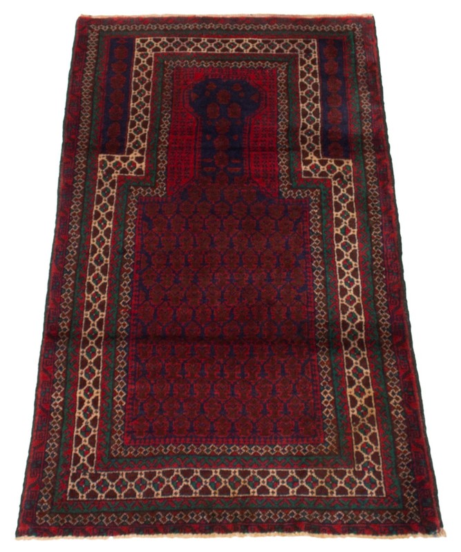 Vintage Traditional Hand-Knotted Area Rug 2'10" x 5'0" Oriental Wool Carpet gallery