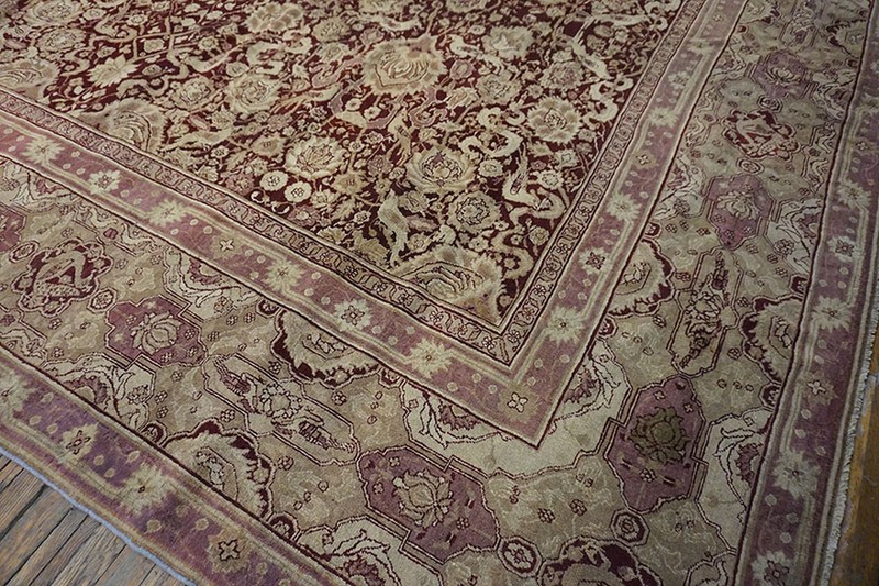 15X17 Antique Indian Agra Wool Area Rug gallery