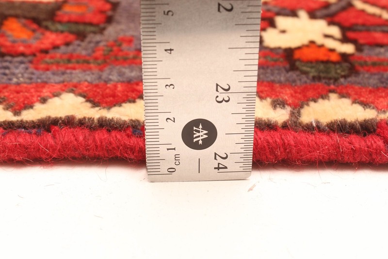 Vintage Geometric Area Rug 5'4" x 9'9" Traditional Hand-Knotted Wool Carpet gallery